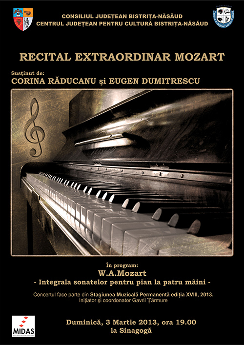 Poster recital Mozart