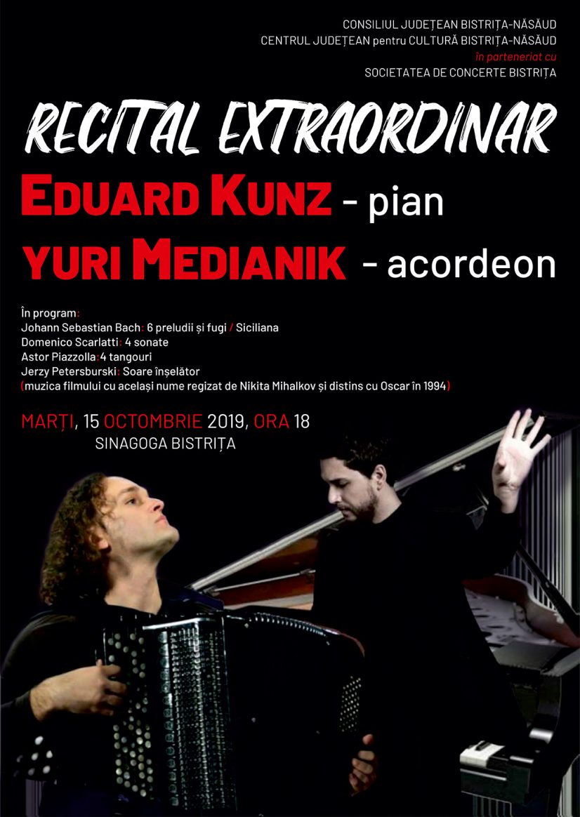 Poster Eduard Kunz and YURI MEDIANIK