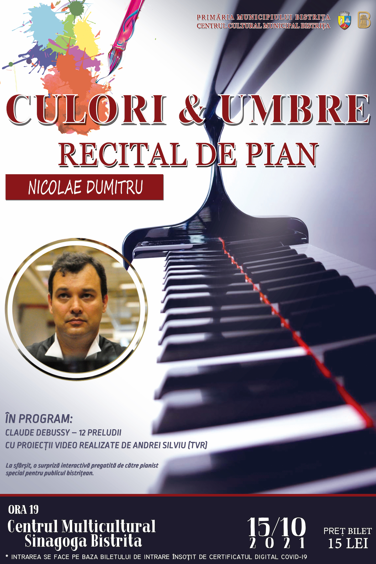 Poster recital - Culori si umbre