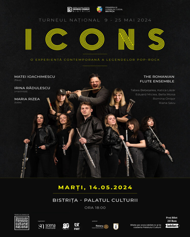 Poster Matei Ioachimescu Icons 2024