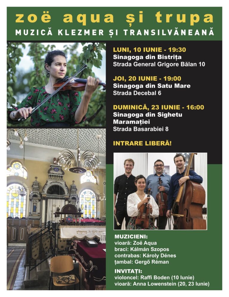 zoe aqua si trupa - MUZICĂ KLEZMER SI TRANSILVĂNEANĂ